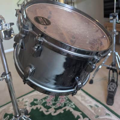 TAMA STARCLASSIC PERFORMER 6 PIECE HYPERDRIVE BIRCH / BUBINGA DRUM KIT MIDNIGHT SILVER MIST image 11