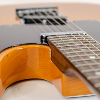 Warmoth Rosewood Neck Parts Telecaster w/ Butterscotch Ash Body, Tweed Fender HSC image 11