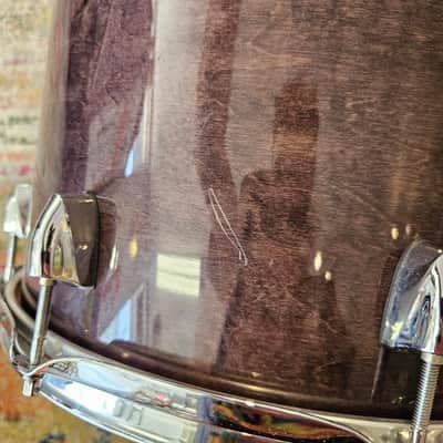 Yamaha 14x12" Maple Custom Absolute Rack Tom - Plum 1988 image 6