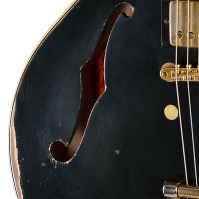 NEW! Gibson Custom 1959 ES-345 Reissue Electric Guitar - Ebony, Heavy Aged - 2026 Limited Edition Custom Collection - Authorized Dealer - Pre-Order image 11