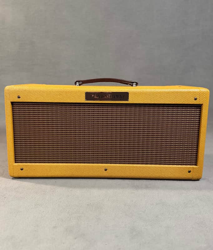 Headstrong Blue Lamp 410 45-Watt Tube Head Lacquered Tweed - 5F6-A Style Circuit image 1