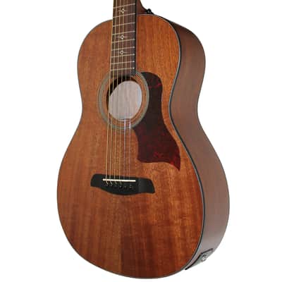 Sawtooth Mahogany Series Parlor Acoustic Electric Guitar with Mahogany Back and Sides image 5