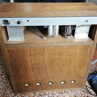 Cabotron C60C rare italian all tube vintage amplifier with Celestion G12B-150 speaker image 13