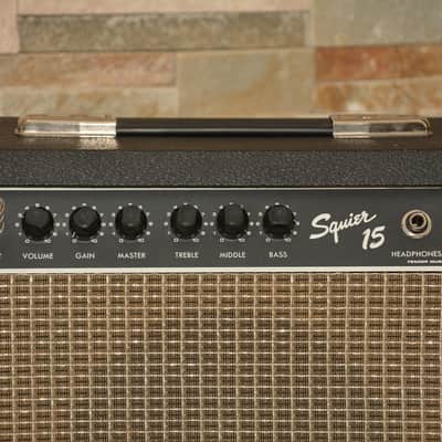 Rare Vintage Squier 15 Guitar Amp by Fender - Japan image 4