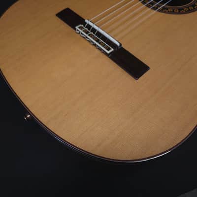 New Jose Ramirez Cedar Estudio 140 CWE Acoustic Electric Classical Nylon String Guitar w/ Logo'd Hard Case image 7