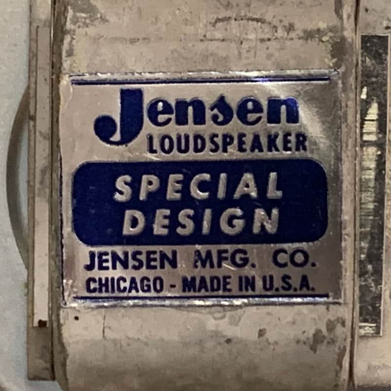 Vintage 1964 Jensen Special Design 8J11 8” Alnico Speaker 8 OHM