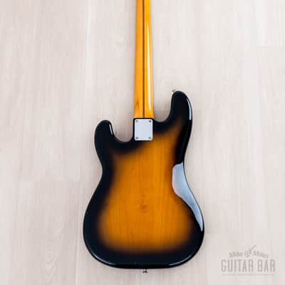 2000 Fender Precision Bass '57 Vintage Reissue PB57-70US Suburst Gold Guard w/ USA Pickup, Japan CIJ image 3