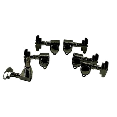 Super Rotomatic 3 Per Side 14:1 Ratio Tuning Machines-Chrome image 2