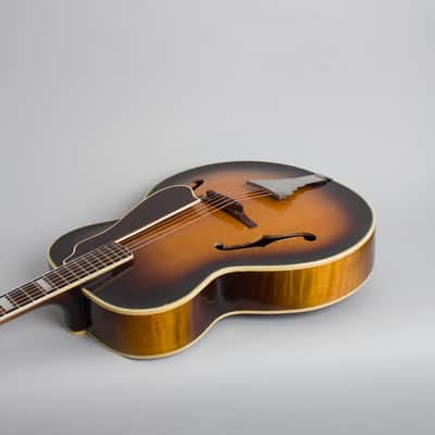 D'Angelico  Special Arch Top Acoustic Guitar (1947), ser. #1757, original brown hard shell case. image 7