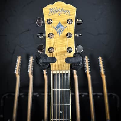 Washburn Festival Series EA20 Mini Jumbo Acoustic/Electric Guitar - Natural image 6