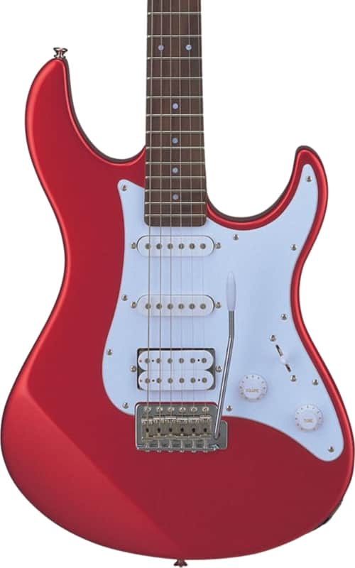 Yamaha PAC012 Pacifica Electric Guitar, Rosewood Fingerboard, Metallic Red image 1