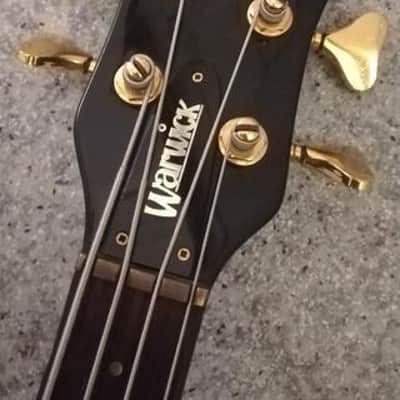 Warwick Streamer Stage one 1984 black, made in Germany! - Nr. 186 with license SPECTOR headstock image 4