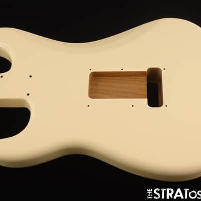 Fender Jimmie Vaughan Stratocaster Strat BODY Guitar Olympic White! image 2
