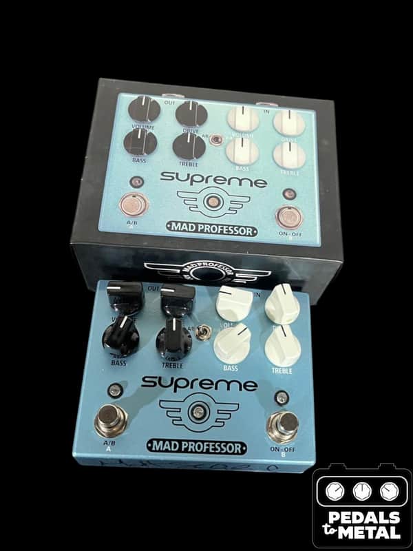 Mad Professor Supreme Overdrive (signed by Mike Schofield) - Metallic Blue - X16864 image 1