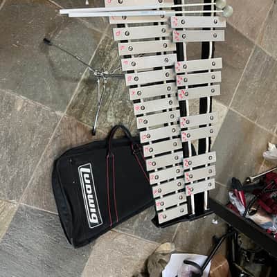 Pearl brand Xylophone with case, stand and sticks. 32 keys image 1