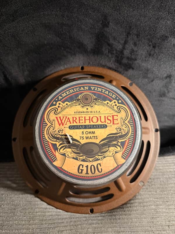Warehouse Guitar Speakers 10” G10C 2010’s - Brown image 1