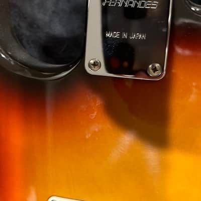 Fernandes LE-2 1990’s - Sunburst rosewood fretboard image 5