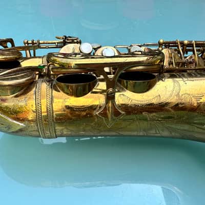 Selmer SBA altosax 1953/54 - Original gold laquer image 18