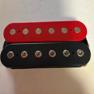 DiMarzio DP204FBKRD 2000 - Black and red image 1