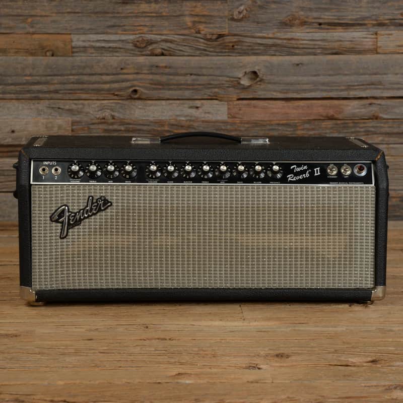Fender Twin Reverb II 2-Channel 105-Watt Guitar Amp Head 1983 - 1986 image 1