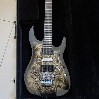 Custom Luthier  Super Strat Handmade – Brazilian Rosewood 2006 - Artistic Gloss – Green/Gold/Black Marble image 2