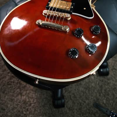 Orville by Gibson LPC Les Paul Custom with Rosewood Fretboard 1991 Wine Red image 15