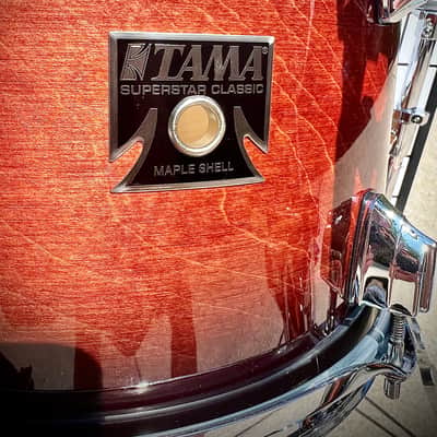 TAMA Superstar 3pc Drum Kit in Mahogany Burst Lacquer image 4
