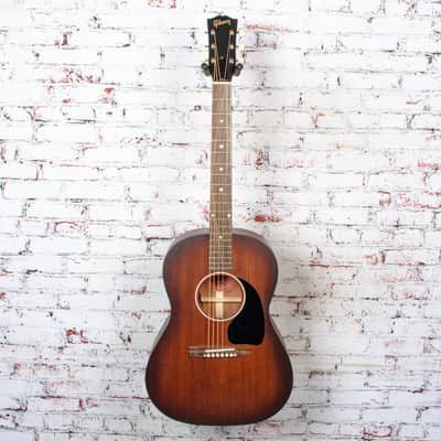 Gibson - LG-2 All Mahogany Faded - Acoustic-Electric Guitar - Vintage Sunburst - w/ Hardshell Case - x5019 image 2