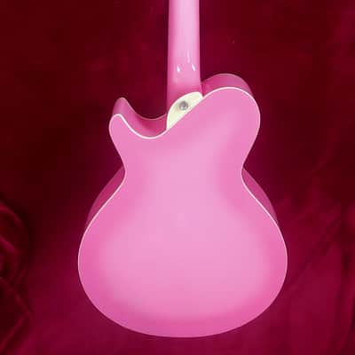 Daisy Rock 6260 Acoustic Guitar Pink 3/4 scale image 10