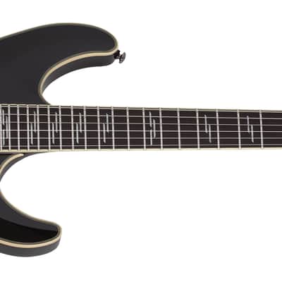 Schecter Blackjack C-1 Gloss Black image 1