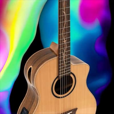 Washburn BTSC40SCE Bella Tono Studio Acoustic Electric Guitar Cutaway image 3
