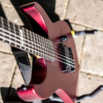 ESP E-II M-I Thru NT 2021 - Deep Candy Apple Red image 9