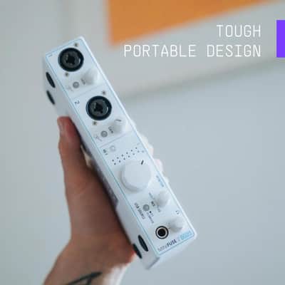 Arturia - MiniFuse 2 OTG - Audio & MIDI Interface with Creative Software for Recording, Production, Podcasting, Guitar, USBC/USBA - White image 5