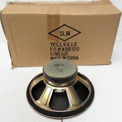 Case of Four 10" Bass Speakers. SLM Electronics (Crate) Unused Old Stock image 1