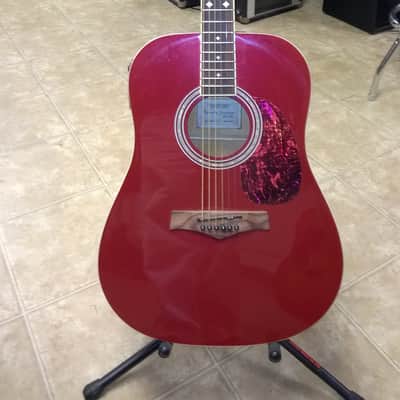 Randy Jackson Limited Edition Studio Series Acoustic/Electric Red image 1