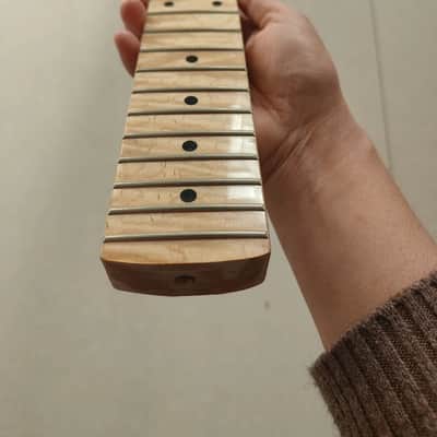 Flamed Maple ST Guitar Neck, 22-Frets image 8