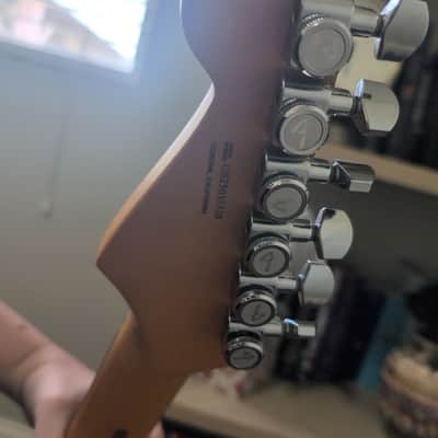Fender American Ultra Luxe Vintage Stratocaster 60's HSS- Fiesta Red. Cable and Case Included image 5