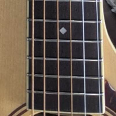 D'Angelico Premier Gramercy Solid Top Electric Acoustic Guitar - Natural Finish image 13
