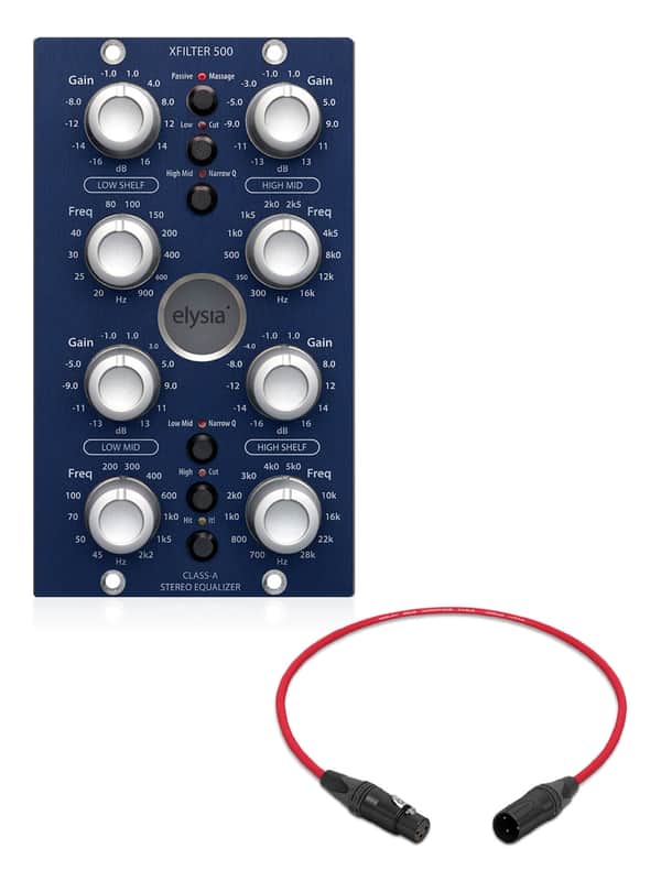 Elysia xfilter 500 Stereo 500 Series Equalizer Module | Reverb