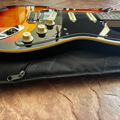 Fender Limited Edition Aerodyne Classic Stratocaster with Flame Maple Top 2019 - 3-Color Sunburst image 11