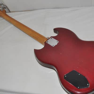 MOSRITE AVENGER CUSTOM SG BASS Electric Guitar Ref. No 7612 image 10