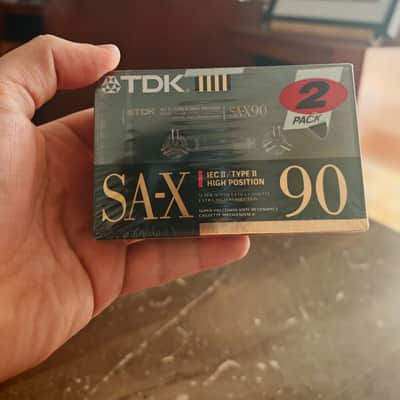 TDK SA-X 90 (Type II) manufactured in Japan (2 Units pack New) image 6