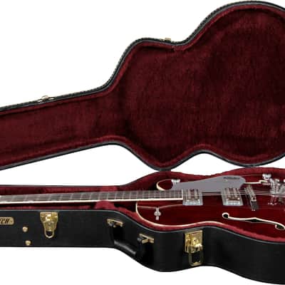 Gretsch G6241 16" Deluxe Hollow Body Electric Hardshell Case Black image 3