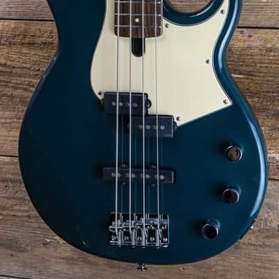 Yamaha BB434-TB Broadbass 4-String Electric Bass in Teal Blue image 3