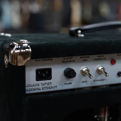 Amplified Nation Bombshell Overdrive 50W Head – Black Suede image 8