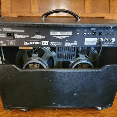 Line 6 Spider Valve 212 MkII 40-Watt 2x12" Digital Modeling Guitar Combo 2009 - 2012 - Black image 3