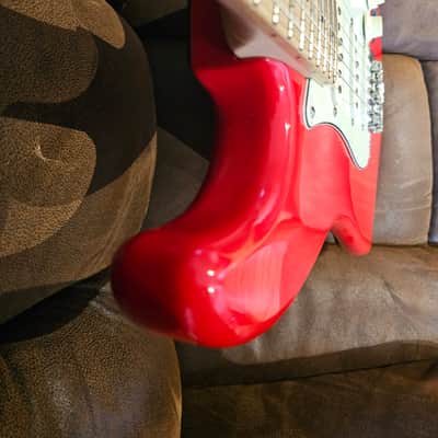 Partscaster Stratocaster 2025 - Gloss Red Laquar image 4
