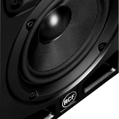 RCF Ayra Six 6" Active 2-Way Studio Monitor Reference Speakers Pair w Stands image 7