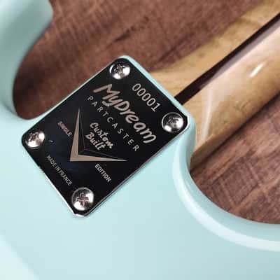 MyDream Partcaster Custom Built - Sonic Blue JM635 image 9