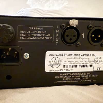Manley Labs Variable MU Stereo Tube Compressor Limiter Mastering Version 2023 - Purple image 5